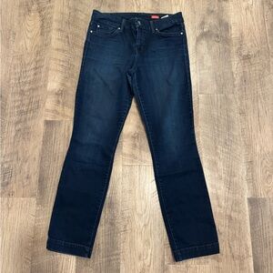 Lily Crop Skinny Straight Jeans Size 8